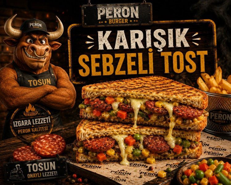 Karışık Sebzeli Tost